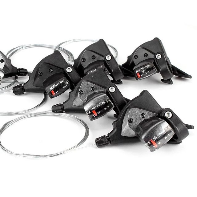 7/8/9/10/11 Speed MTB Mountain Bike Road Bicycle Derailleur Shift Lever Kit for Urban and Commute Cycling