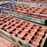 Fraiseuses en fonte HT250 HT300 personnalisées outils table de travail en fonte de lit machines de base articles de fonderie