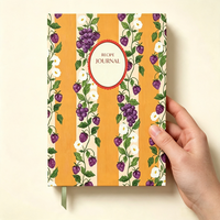Cuaderno de Recetas de Tapa Dura A5, Diario de Cocina, Libro de Registro de Recetas Personalizado, Regalo de Cocina