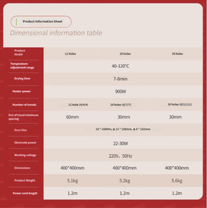 Secador de aire para vidrio, tubos de ensayo, baldeas, vasos de precipitados, secado de agua, acero inoxidable, uso en laboratorio - Product Image 3