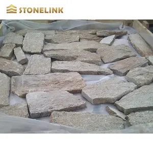 Costruire piastrelle in pietra naturale casuale dell'ardesia decorativa del pavimento della parete all'aperto