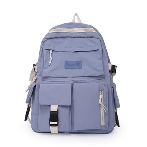 Unisex <b>Large</b> <b>Capacity</b> Casual Rucksack Multi-Functionality Junior <b>Backpack</b> of Multi-Colour Waterproof Nylon Lining for Students - Product Image 5