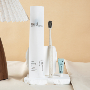 Set di cortesia per <span class=keywords><strong>hotel</strong></span> con logo personalizzato, articoli da toeletta usa e getta, prodotti igienici ecologici all'ingrosso, prodotti igienici da viaggio per camere d'albergo - Product Image 2