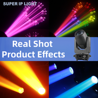 Projecteurs de scène à LED à double prisme 350W, mélange de couleurs et contrôle DMX512, faisceau réglable pour clubs, discothèques et mariages
