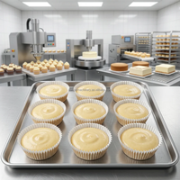 Distributeur et décorateur de gâteaux multifonctionnel HR avec contrôle précis de la température pour cupcakes, biscuits, pain, croissants (220V/380V)