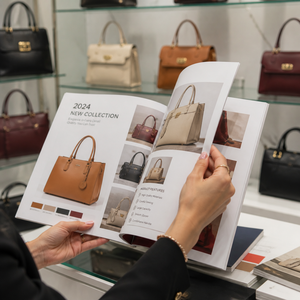 Service d'impression haut de gamme, lookbook de mode personnalisé, brochure de produit de haute qualité, design de <span class=keywords><strong>catalogue</strong></span> de sacs à main - Product Image 5