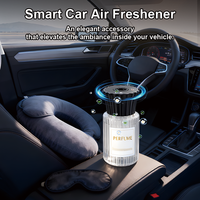 Diffuseur de parfum portable 120 ml en verre rechargeable à ultrasons pour voiture et hôtel, pulvérisation automatique sans eau d'huiles essentielles pour usage domestique
