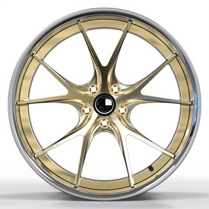 Ruedas y Neumáticos de Aleación Forjada de 2 Piezas Monobloque de Lujo Personalizados Wen Qi para Automóviles de Pasajeros - Product Image 5