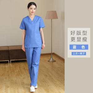 OEM Cotton Polyester Twill Prisoner Tops Pants <strong>Uniforms</strong> for <strong>Prisons</strong> Medical Scrub <strong>Uniform</strong> Set - Product Image 6