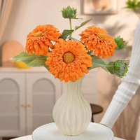 Fleurs artificielles en soie décoratives en gros, arrangements floraux, centre de table de mariage, bouquet, fleurs artificielles en vrac