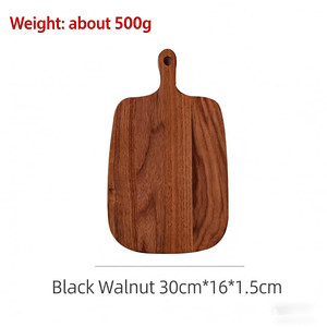 <span class=keywords><strong>Planche</strong></span> à découper <span class=keywords><strong>en</strong></span> <span class=keywords><strong>bois</strong></span> d'acacia durable, à grain de bout, <span class=keywords><strong>grande</strong></span>, rectangulaire, avec poignée - Product Image 3