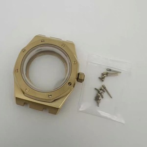 Accessoires de montre, boîtier de montre en acier massif modifié, 41 mm, verre saphir, compatible avec les mouvements NH35 NH36 - Product Image 5