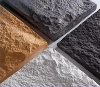 Panel de Pared Decorativo de Poliuretano 3D con Aspecto de Piedra Artificial, Moderno, para Exteriores, Venta Directa de Fábrica, Precio Económico, Alta Calidad