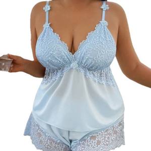 Комплекты женского сексуального белья больших размеров 2026: кружевные, сетчатые, прозрачные бюстгальтеры и трусики оптом (OEM) - Product Image 4