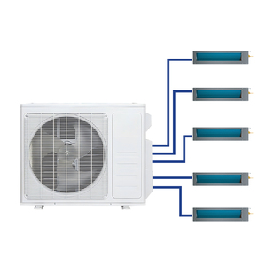 Aire Acondicionado Split Multizona Bestcold de 48000 BTU, Bajo Nivel de Ruido, Control Inteligente, Certificado Energy Star, Frecuencia Variable para Hotel 1 - Product Image 5