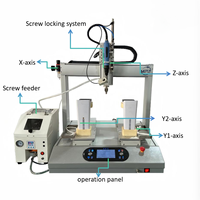 Machine de serrage automatique rapide industrielle avec garantie d'un an, équipement d'automatisation d'usine avec moteur à roulement pour le fixation rapide