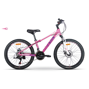 Bicicleta de Montaña de cuero suave para niños, bici de carretera, directa de fábrica, de 24 pulgadas - Product Image 3