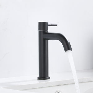 Gran oferta, edificio de oficinas de acero inoxidable 304, grifo individual de agua fría para cocina, baño, lavabo, grifo torneira de banheiro simples - Product Image 3