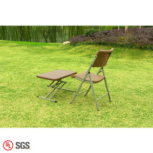 <strong>Low</strong> Prices Outdoor <strong>Table</strong> and Chair Modern Folding Portable Rattan Design <strong>Garden</strong> <strong>Table</strong> and Chair Set - Product Image 3