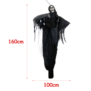<span class=keywords><strong>2023</strong></span> Halloween Décoration <span class=keywords><strong>Maison</strong></span> <span class=keywords><strong>Hantée</strong></span> Fête Animée Noir Grim Squelette Reaper Halloween Props - Product Image 4