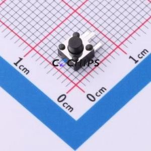 TP11312645 Tactile Switch Through hole Component (THT) Switch Single Pole Single Throw Round Button 2.6N Through Hole - Product Image 1