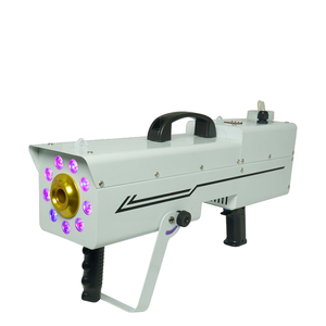 Pistolet à fumée LED portable pour fêtes et mariages, équipement de scène électrique en métal avec commande manuelle pour spectacles de DJ - Product Image 1