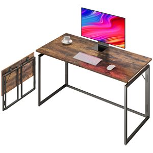 Mesa de Comedor Plegable Minimalista SENYU, Ahorra Espacio, Compacta, de Madera, Altura Ajustable, Mesa de Escritura Portátil para Sala de Estar - Product Image 1