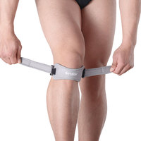 Genouillère en néoprène personnalisable avec stabilisateur rotulien pour le sport et la marche à quatre pattes - Conception antidérapante