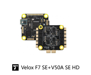 ชุดควบคุมการบิน T-Motor Velox F7 <span class=keywords><strong>SE</strong></span> <span class=keywords><strong>F722</strong></span> และชุดควบคุมความเร็ว Velox V50A <span class=keywords><strong>SE</strong></span> 3-6S 32Bit 4in1 ESC Stack-30x30mm วัสดุคอมโพสิต - Product Image 4