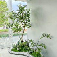 Flores de Seda Simuladas para Árbol de Campanas Colgante, Vegetación Artificial, Flores Secas, Árbol Falso de Campanas Colgante Popular, Planta para Paisajismo