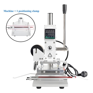 Máquina de Estampado en Caliente de Lámina para Lápices, Eléctrica, Digital, con Control de Temperatura, de Alta Eficiencia, Impresión de Logotipo Personalizado en Lápices - Product Image 4