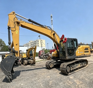 Excavadora de cadenas XE205GA amarilla de servicio pesado para movimiento de tierras, 1 año de garantía, 129 kW de potencia, cucharón de 1.1 m, motor de excavación de alta profundidad, caja de cambios. - Product Image 1