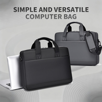 Sac à main pour ordinateur portable, sacoche de travail, sac de voyage imperméable et élégant, grande capacité, à porter à l'épaule ou en bandoulière