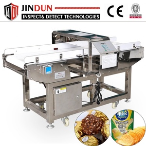 เครื่องตรวจจับโลหะแบบอุโมงค์สำหรับบรรจุภัณฑ์อาหารฟอยล์อะลูมิเนียม JINDUN JD-606 ความไวสูง หน้าจอสัมผัส TFT ขนาด 7 นิ้ว ระบบสนามแม่เหล็ก - Product Image 5