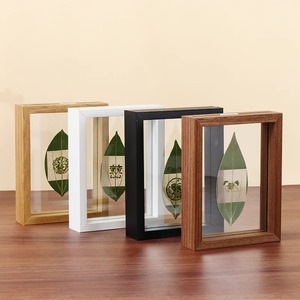 Doppelseitiger Blattförmiger Öko-Freundlicher MDF-Bilderrahmen mit Individuellen Farben und Präsentationsfunktionen - Product Image 4