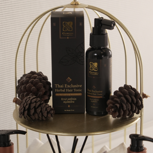 Tónico Capilar Herbal Orgánico Exclusivo Tailandés en Spray de 75 ml para Fortalecer las Raíces del Cabello, Prevenir la Caída del Cabello y el Crecimiento del Cabello, Totalmente Natural - Product Image 5