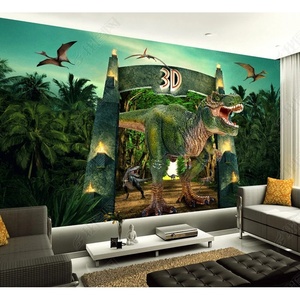 Papel pintado personalizado para sala de estar y dormitorio, película HD, Tiranosaurio Rex, <span class=keywords><strong>fondo</strong></span> impreso - Product Image 1