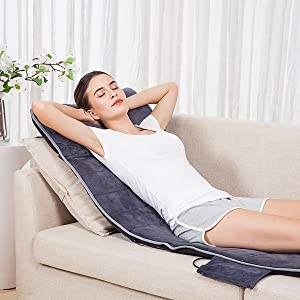 <span class=keywords><strong>Massage</strong></span> <span class=keywords><strong>Mat</strong></span> Met 10 Vibrerende Motoren En <span class=keywords><strong>4</strong></span> Therapie Verwarming Pad - Product Image 3