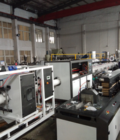 Machine d'extrusion de tuyaux en PVC à double vis de haute qualité, moteur Siemens, roulement, haute productivité, refroidissement par eau, traitement efficace