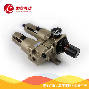 Processeur d'air pneumatique double unité Zhaolong AC5010-06, interface 25 mm, filtration 50 microns, pression 0-1,0 MPa - Product Image 4