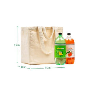 OEM&amp;ODM Custom Printed Recycle Plain Organic Cotton Canvas <strong>Tote</strong> <strong>Bag</strong> Large Reusable Canvas Cotton Shopping <strong>Bag</strong> With Logo - Product Image 5