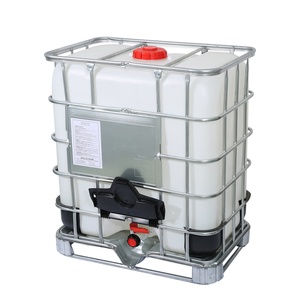 Réservoir IBC en <span class=keywords><strong>plastique</strong></span> HDPE 1000L pour le traitement de l'eau - Product Image 2