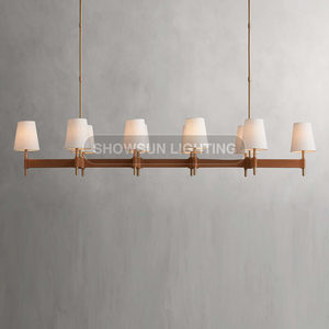 Candelabro de restaurante moderno simple italiano creativo rectangular cocina isla comedor candelabro - Product Image 4