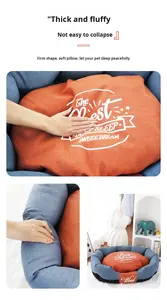 पर्यावरण के अनुकूल ठोस वर्ग xl कुत्ते सोफे हटाने योग्य नींद चटाई दाग-प्रतिरोधी सभी मौसमों 100% पॉलिएस्टर क्लासिक लिविंग - Product Image 4