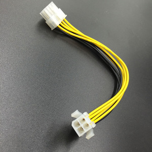 สายต่อขยาย CPU พาวเวอร์ 4 พิน เป็น 8 พิน สำหรับการเชื่อมต่อเมนบอร์ดคอมพิวเตอร์ วัสดุ PVC ใช้งานสะดวก - Product Image 3