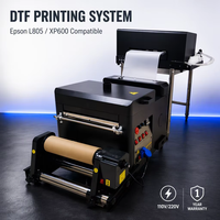 Imprimante DTF Unic 12 Pouces A3 A3+ Nouveau Modèle, Option Machine à Secouer la Poudre pour Imprimantes DTF Epson L805 L1800 XP600