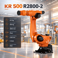 Robot industriel Kuka KR500 R2800-2 à charge utile élevée, 500 kg, portée de 2800 mm, pour l'entretien des machines et la manutention des matériaux, robot Kuka