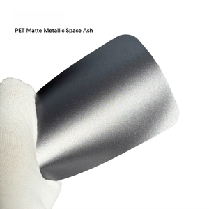 High Matte Metallic Space Ash <b>Vinyl</b> PET Car <b>Wrap</b> Exterior Exterior Matte Car Stickers Covering Film - Product Image 3