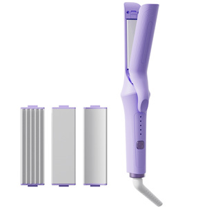 3 In 1 Hair Straightener Ceramic Plate With 5 Temp Settings For Straightening Curling And Volume All Hair Types Portable - Product Image 5