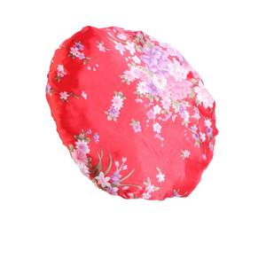 หมวกคลุมผมซาตินสำหรับผู้หญิงผมหยิกขนาดใหญ่พิมพ์ลายสไตล์แอฟริกัน - Product Image 4